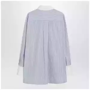 The Attico Light blue/white striped shirt Diana