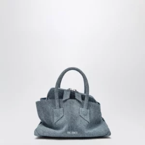 The Attico La Passeggiata Mini bag in washed denim