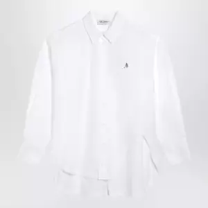 The Attico Diana shirt in white cotton