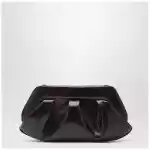 THEMOIRè Emera clutch in chocolate brown