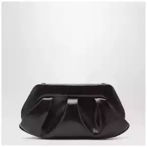 THEMOIRè Emera clutch in chocolate brown