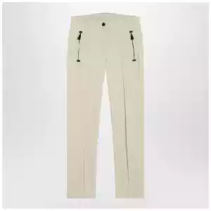 Moncler Grenoble Ivory slim trousers in GORE-TEX