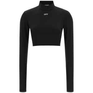 Off White Off Stamp Crop Top