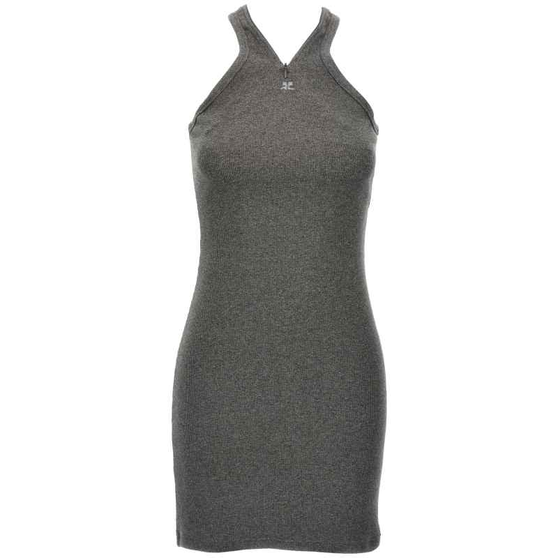 Courreges Criss Cross 90s Mini Dress