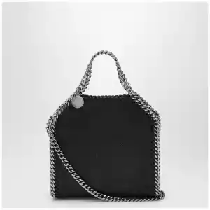 Stella McCartney Black Falabella micro tote bag