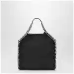 Stella McCartney Black Falabella micro tote bag