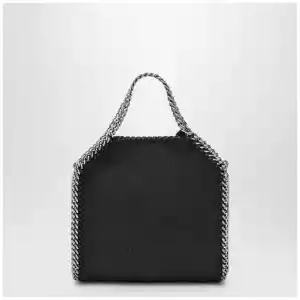 Stella McCartney Black Falabella micro tote bag