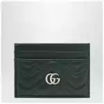GUCCI Black GG Marmont card holder