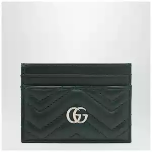 GUCCI Black GG Marmont card holder