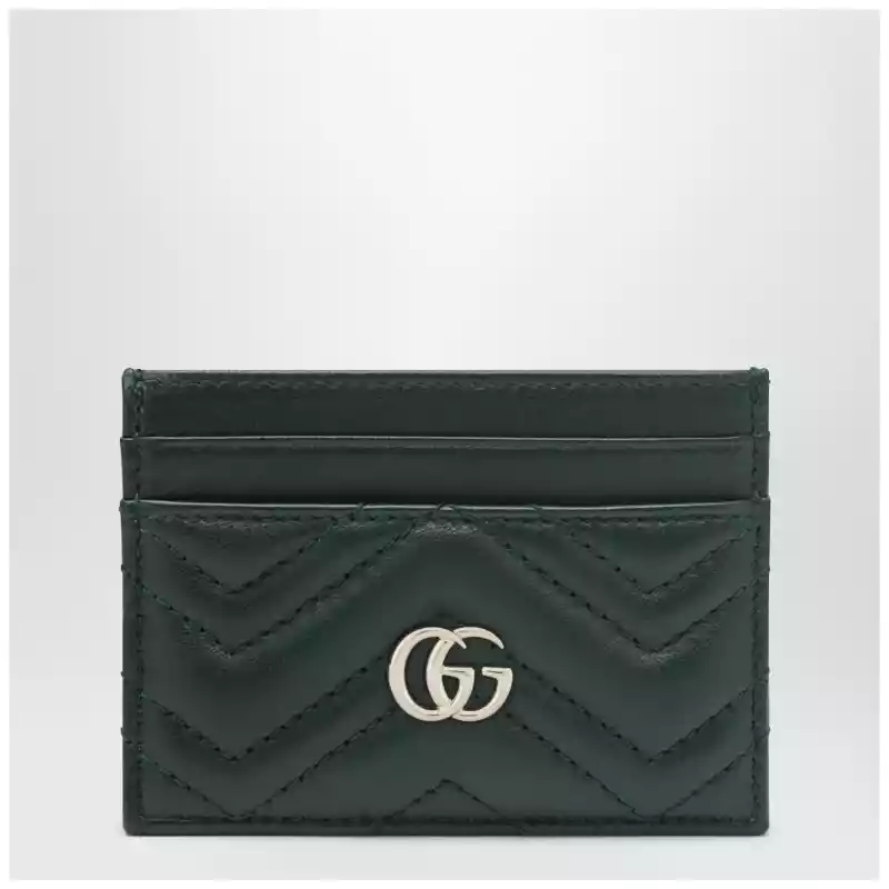 443127AAFAX_S_GUC-3020.a GUCCI Black GG Marmont card holder