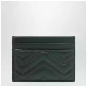 GUCCI Black GG Marmont card holder