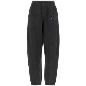 T By Alexander Wang Hotfix Logo Joggers