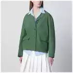 Salvatore Santoro Green suede jacket