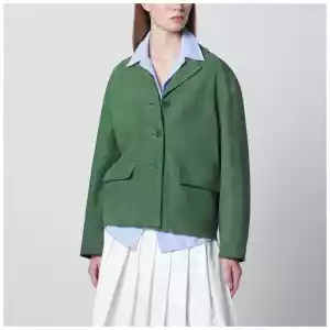 Salvatore Santoro Green suede jacket