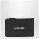 Balenciaga Black long card holder