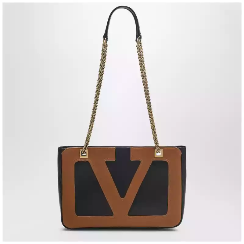 6W2B0R14PTJ_Q_VALE-RFA.a-1 Valentino Garavani Viva Superstar black/brown small bag