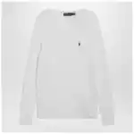 Polo Ralph Lauren White cable-knit cotton sweater