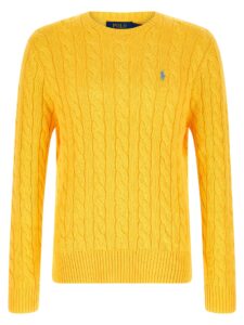 Polo Ralph Lauren Cotton Braided Sweater
