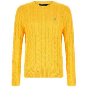 Polo Ralph Lauren Cotton Braided Sweater
