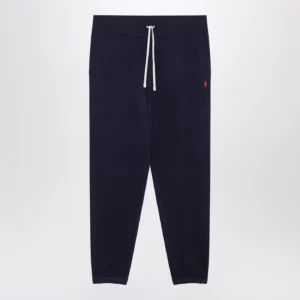 Polo Ralph Lauren Navy blue cotton-blend jogging pants