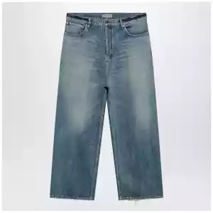 Balenciaga Baggy jeans in blue cotton denim