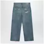 Balenciaga Baggy jeans in blue cotton denim