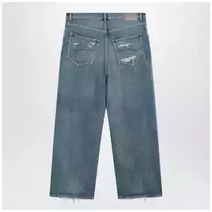 Balenciaga Baggy jeans in blue cotton denim