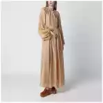 ZIMMERMANN Mahon maxi dress in silk habotai champagne