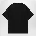 Balenciaga The Address men’s regular-fit T-shirt in faded black cotton