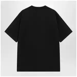 Balenciaga The Address men’s regular-fit T-shirt in faded black cotton