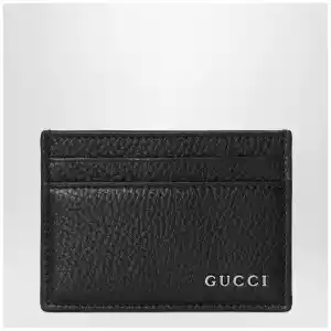 GUCCI Black cardholder with logo