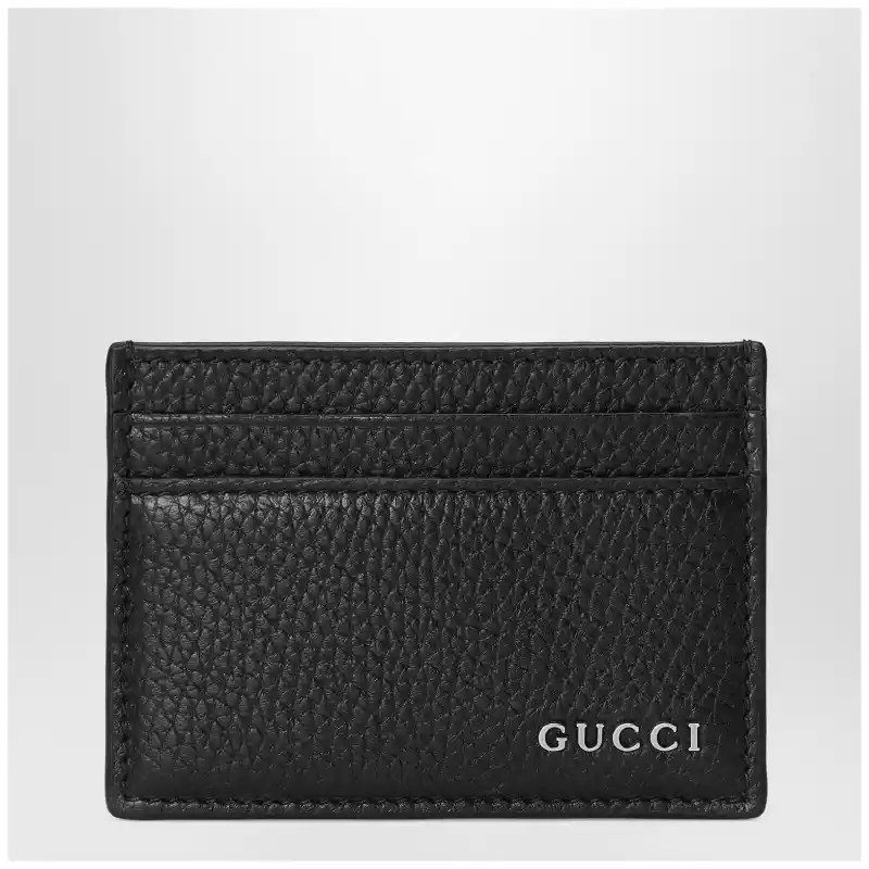 GUCCI Black cardholder with logo