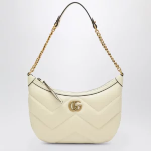 GUCCI GG Marmont small shoulder bag white
