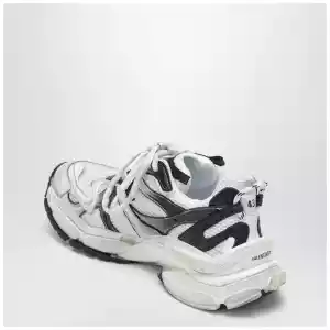 Balenciaga Runner 2 Gradient Sneakers in white/black