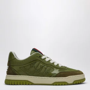 GUCCI Re-Web Sneakers in green GG fabric