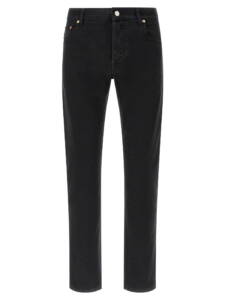 Gucci Gg Jacquard Denim Jeans