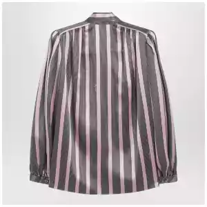 Valentino Striped Crepe de Chine shirt