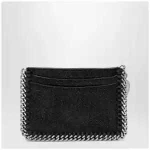 Stella McCartney Black Falabella Card Holder