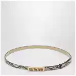 Valentino Garavani Volgo Signature python belt