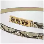 Valentino Garavani Volgo Signature python belt