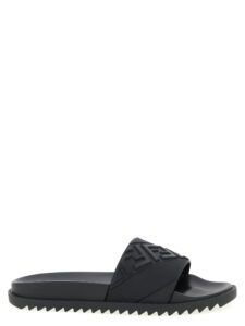 Fendi Logo Band Slides