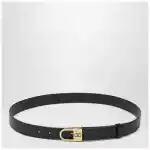 Valentino Garavani Black Vlogo Signature belt