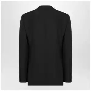 Burberry Navy blue wool blend jacket