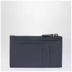 Balenciaga Le City long blue card holder and coin purse