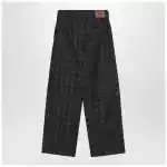 Burberry Indigo jeans in Check pattern denim