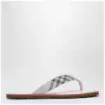 Burberry Pink Pavilion sandals with Check pattern