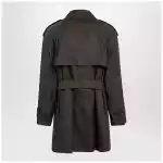 Burberry Leadenham mid-length gabardine trench coat in brown