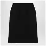Balenciaga Black Hourglass midi skirt