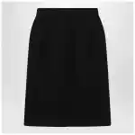 Balenciaga Black Hourglass midi skirt