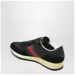 GUCCI Sneakers Re-Motion in black GG fabric